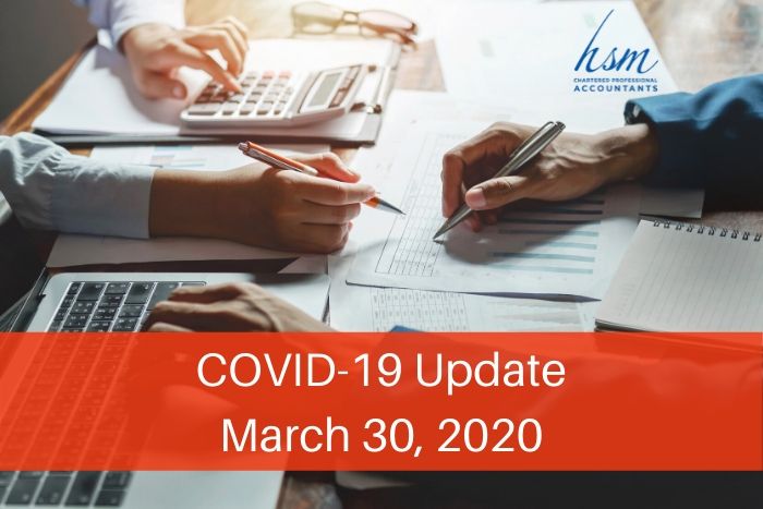 COVID-19 AND SUPPORT FOR BUSINESSES AND INDIVIDUALS | Corporate Tax Consultant Markham